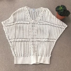 Chico’s knit cotton sweater EUC